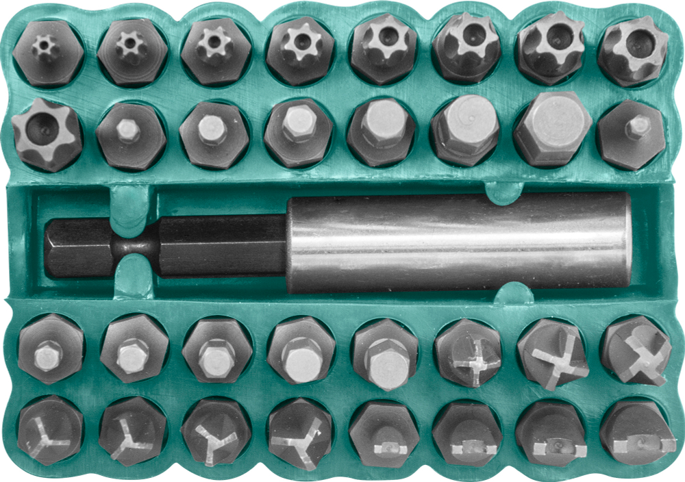 S29H2133S Набор вставок-бит 1/4"DR, 33 предмета