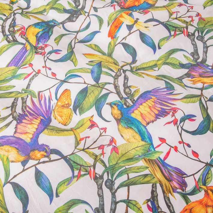 Комплект из египетского хлопка «Экзотический сад»