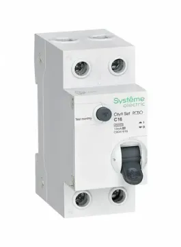 Дифференциальный автомат (АВДТ) Systeme Electric City9 Set 1P+N С16А 4.5kA 10мА Тип-A