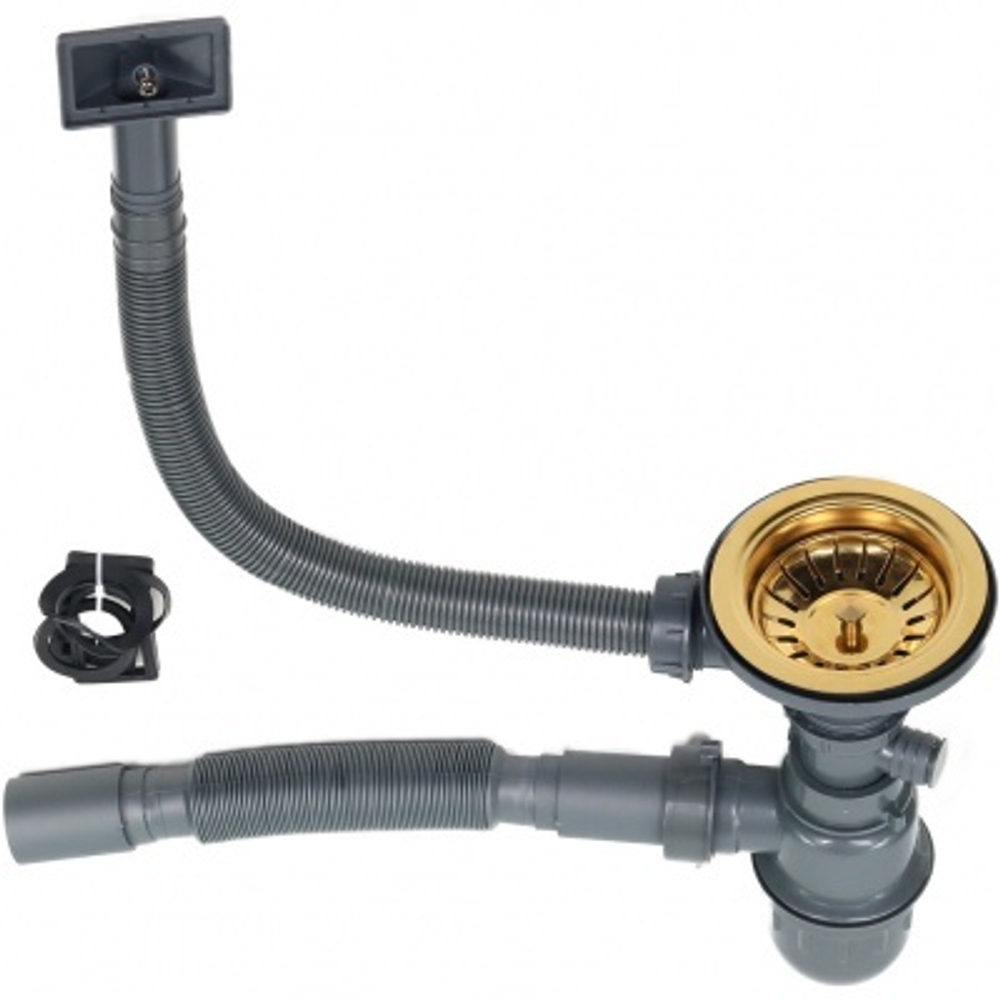 Мойка врезная прямоугольная MELANA ProfLine D7851HG-R ЗОЛОТО