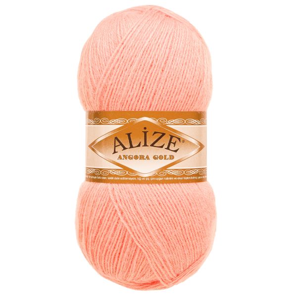 Пряжа Alize (Ализе) Angora Gold / уп.5 мот. по 100 г, 550м, 363 светло-розовый A
