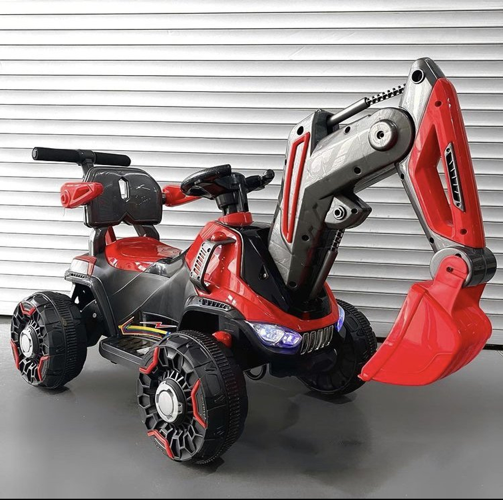 Детский экскаватор LS 1188 Красный