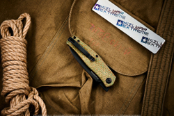 Нож Civivi Sokoke C22007-2 сталь 14C28N BlackWash рукоять Green Burlap Micarta Handle