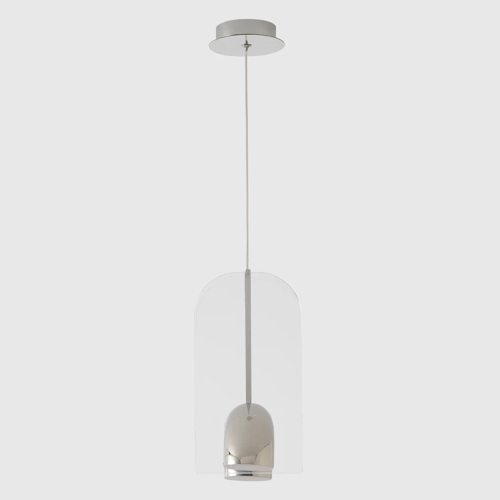 Светильник подвесной Crystal Lux ELEMENT SP12W LED CHROME