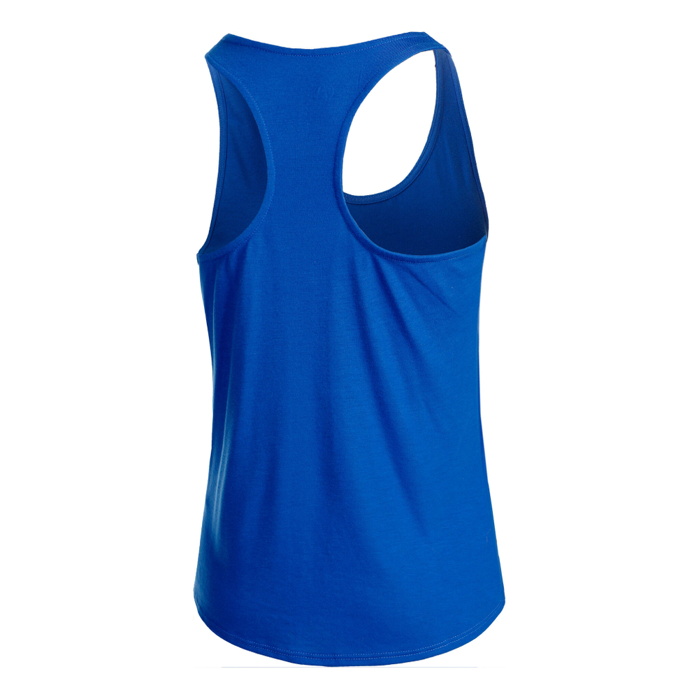 Женская теннисная майка Quiet Please Retro Racerback Tank Top Women - Blue, Gold