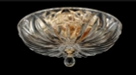 Светильник потолочный Crystal Lux DENIS D400 GOLD 1551/104