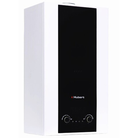 Котел газовый HUBERT AGB 24WLB настенный, 1 конт., закр.кам.сгор. с трехход. клап.