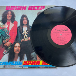 Винтажная виниловая пластинка LP Uriah Heep, Урия Хип, Ансамбль Урия Хип (СССР 1980)