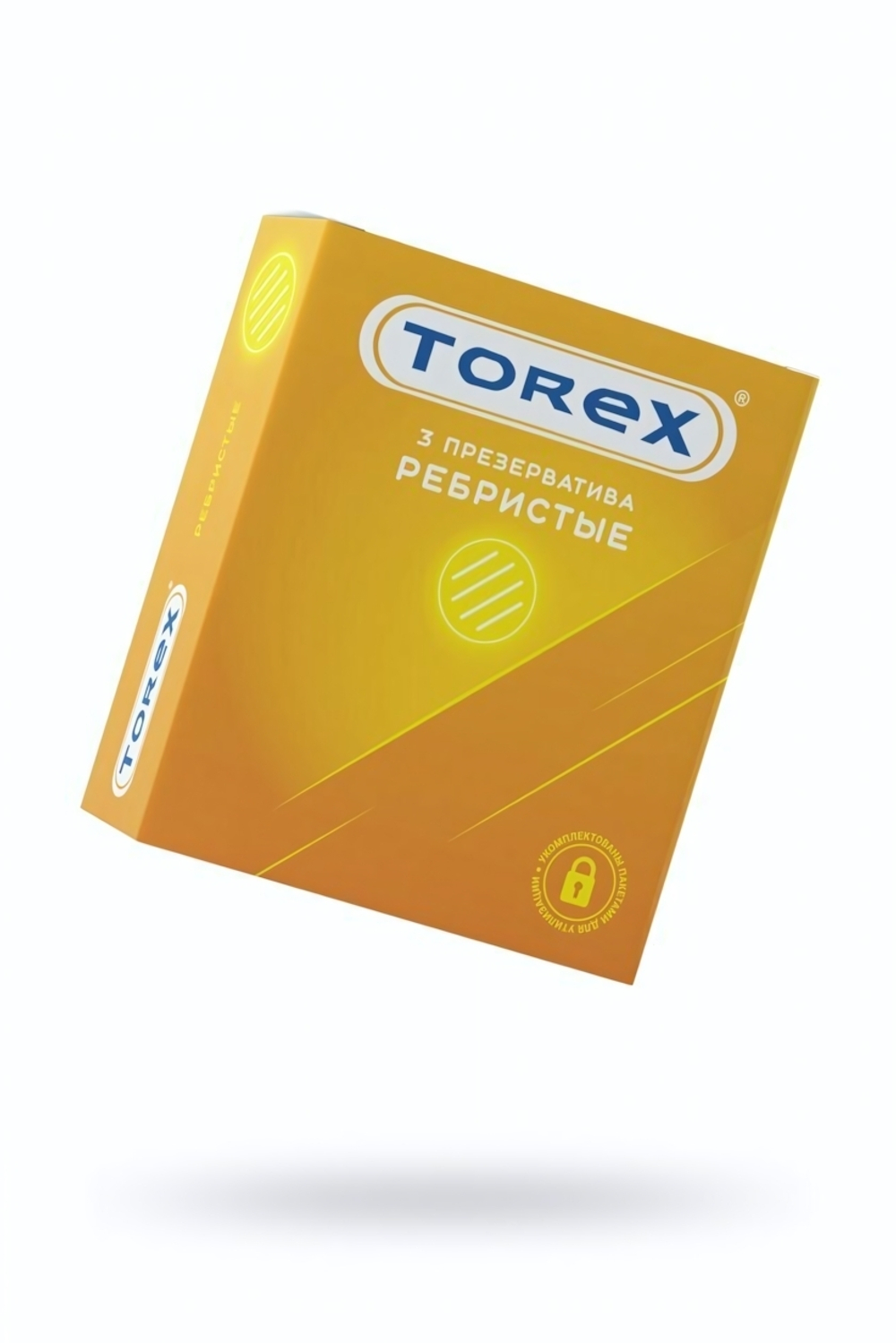 Презервативы ребристые Torex №3