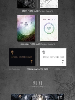 Альбом CROSS GENE - MIRROR 4th Mini Album BLACK Version