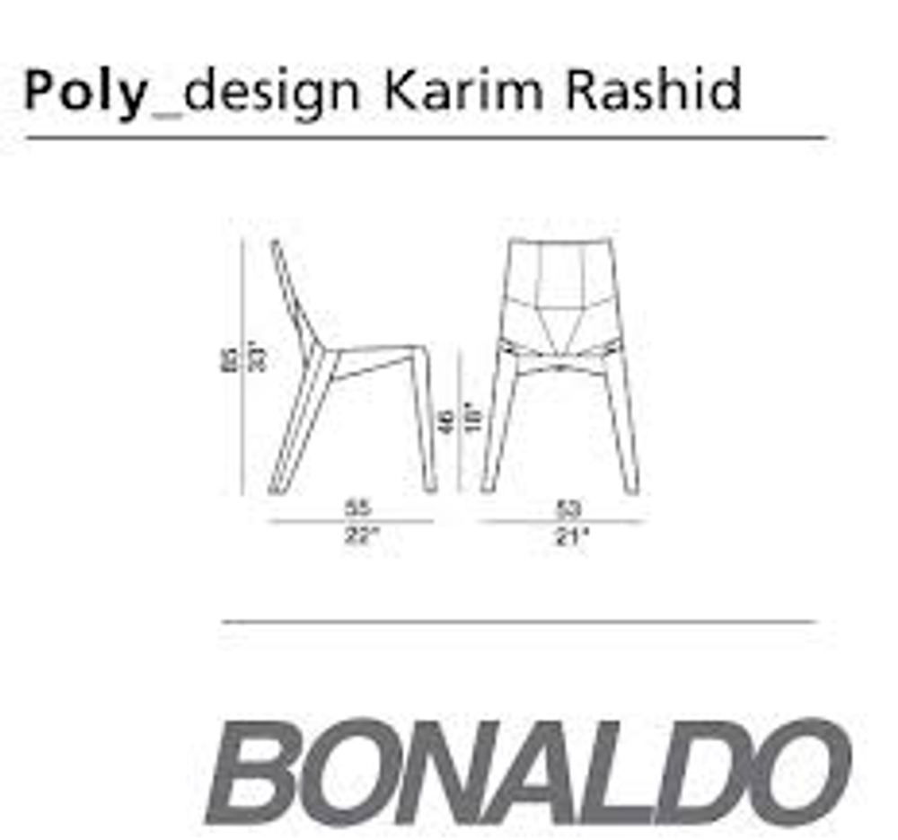 стул  POLY  by KARIM RASHID