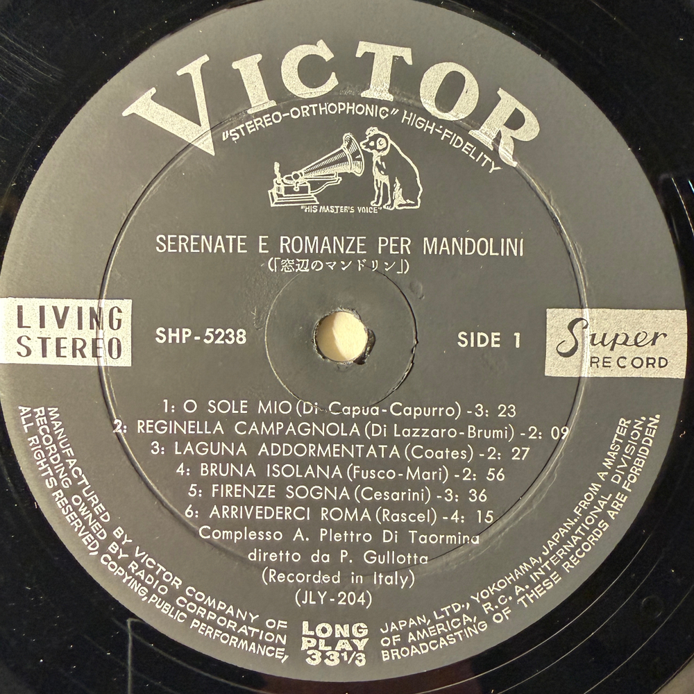 Serenate E Romanze Per Mandolini (Япония)