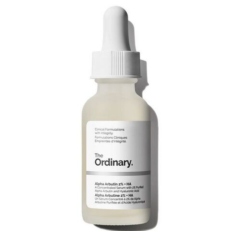 Осветляющая сыворотка с альфа арбутином и гиалуроновой кислотой The Ordinary Alpha Arbutin 2% + HA, 30мл