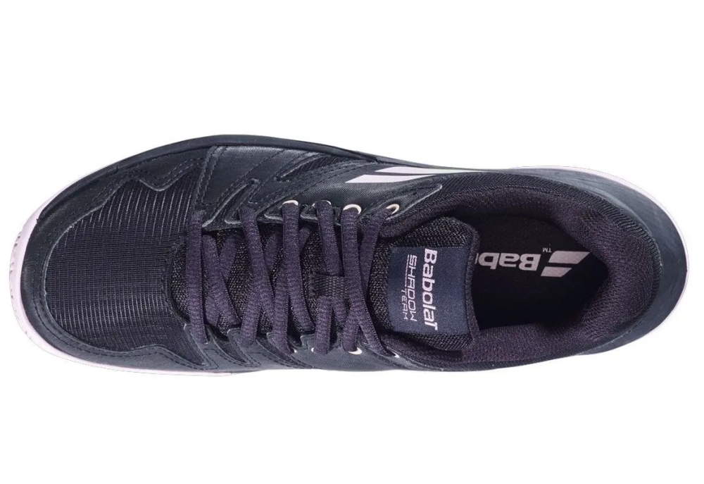 Женские кроссовки для бадминтона/сквоша Babolat Shadow Team 2 - black/black