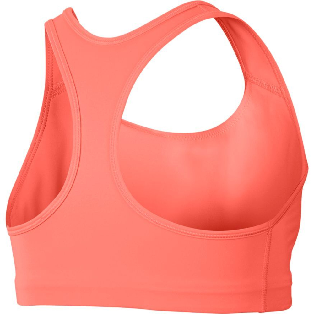 ТОП теннисный Nike Swoosh Bra Pad - bright mango/white