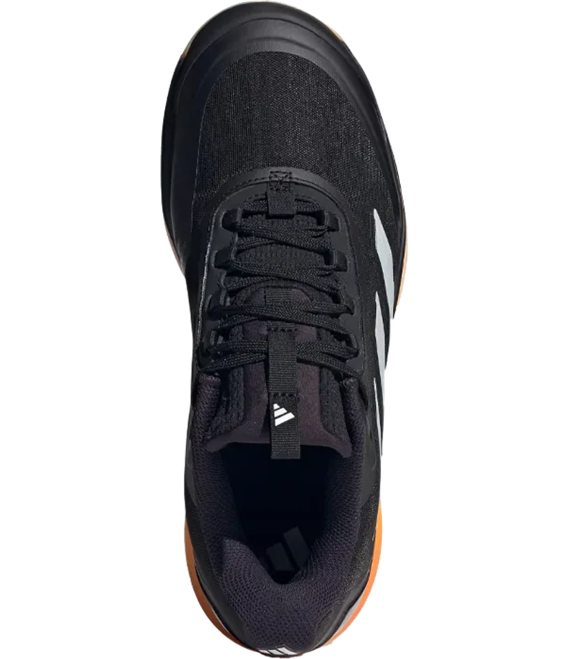 Adidas Avacourt 2 Clay Woman Черные-Оранжевые кроссовки