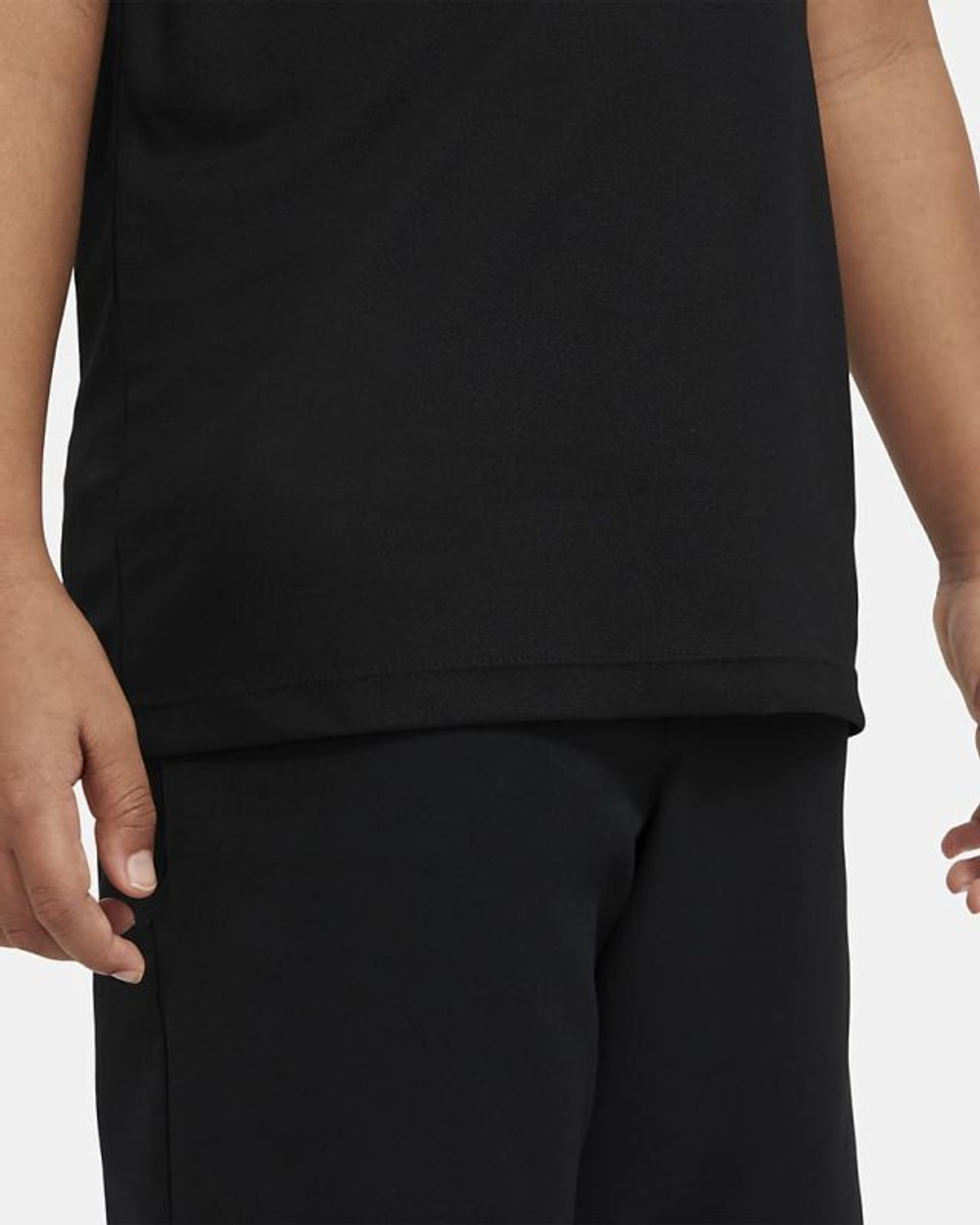 Футболка для мальчика теннисная Nike Dri-Fit Victory Golf Polo - черный