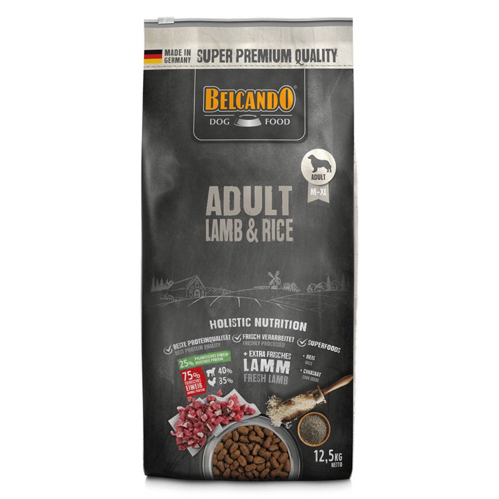 Сухой корм Belcando Adult Lamb & Rice 12,5 кг Сухой корм Belcando Adult Lamb & Rice 12,5 кг