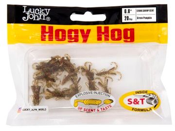 Твистеры съедобные LJ Pro Series HOGY HOG 0,8in (2,03 см), цв. PA03, 20 шт.