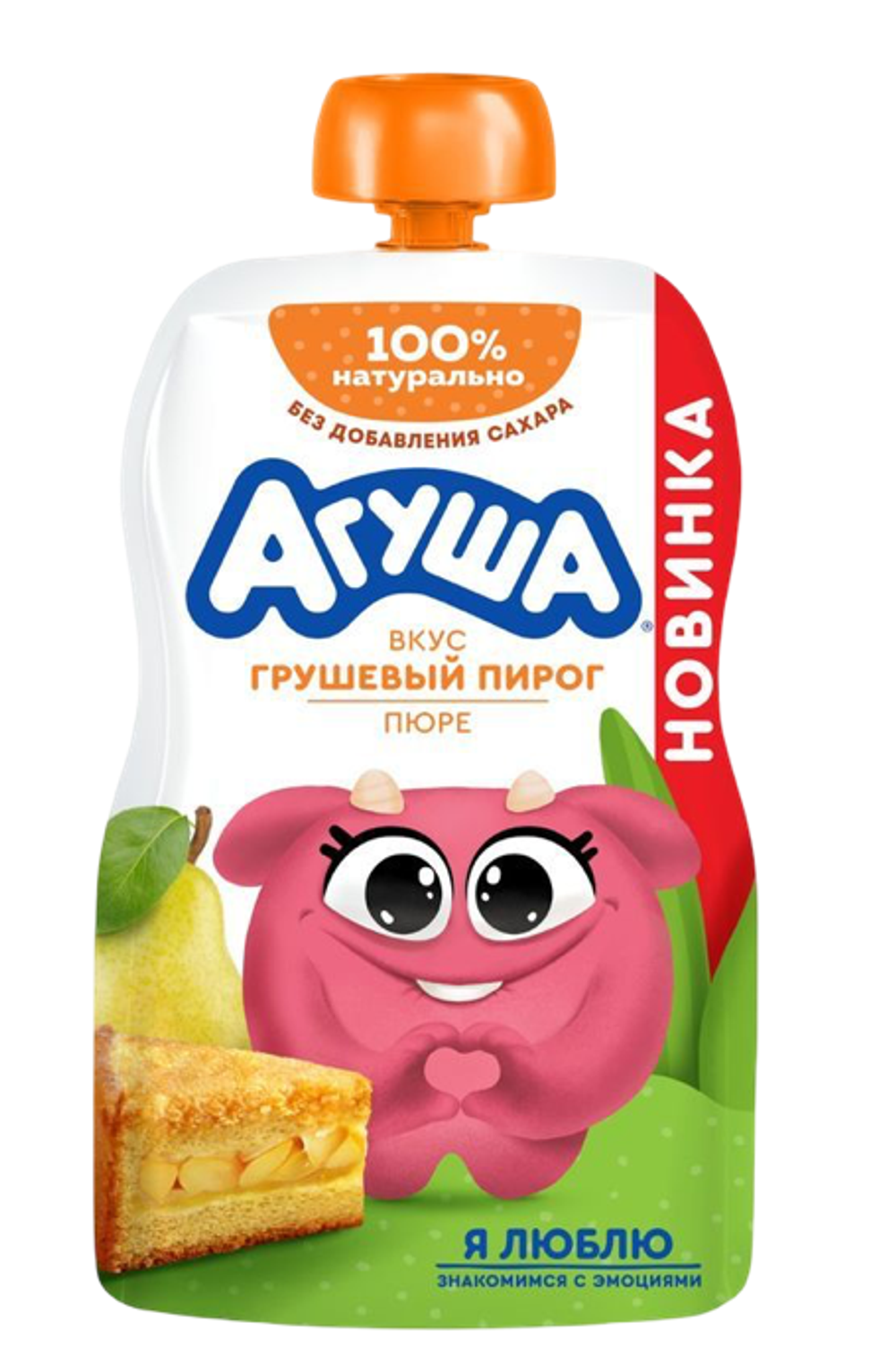 Детское пюре Агуша Грушевый Пирог 80гр
