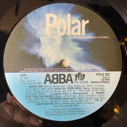 Винтажная виниловая пластинка LP ABBA АББА, Альбом The Album (Швеция 1977)