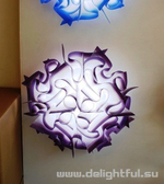 Slam Clizia wall lamp ( violet )