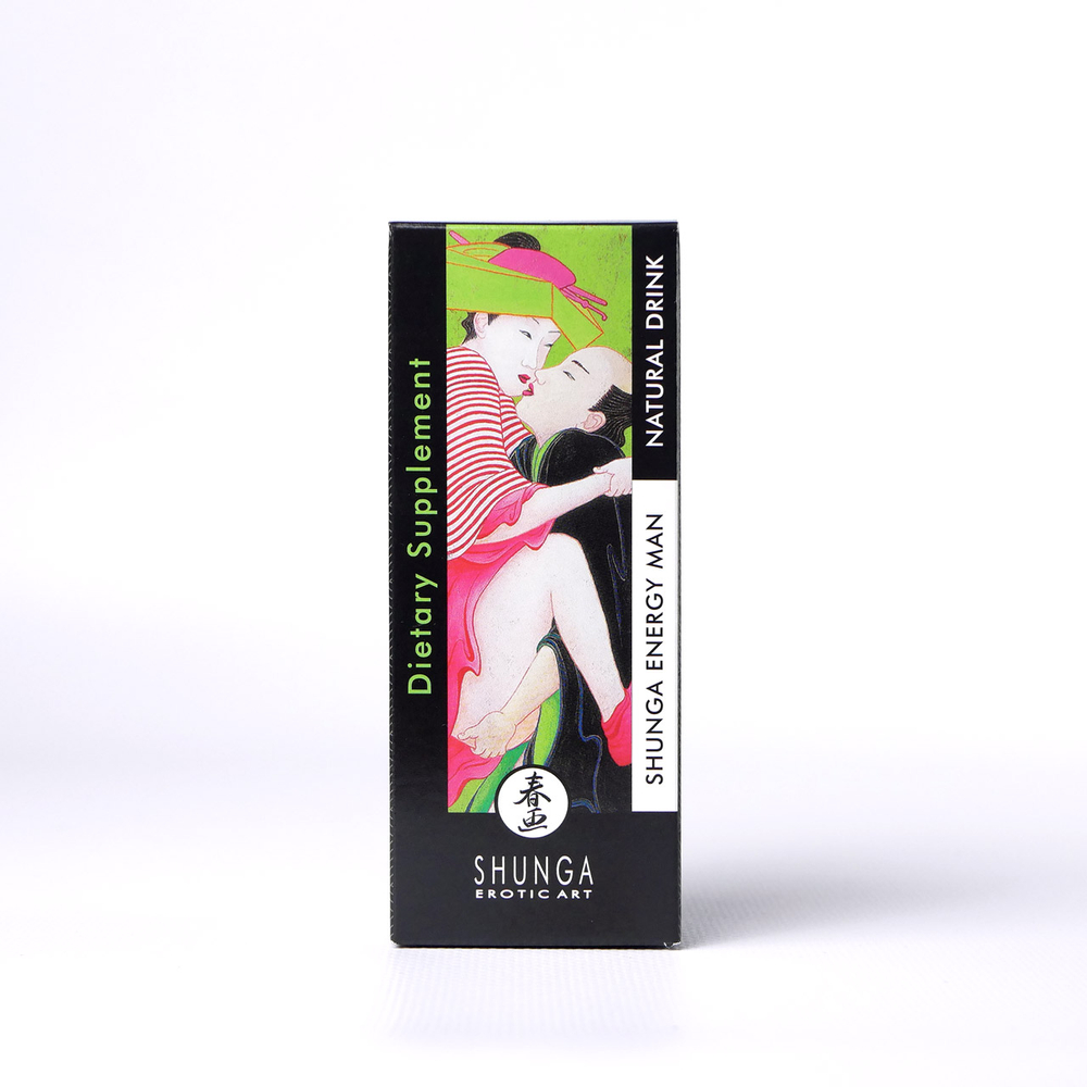 Shunga Energy Man Natural Drink – натуральная добавка для мужского здоровья , 20 мл