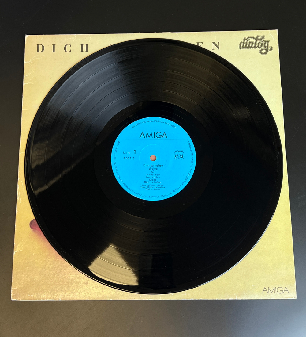 LP Dialog - dich zu haben. Зарубежный рок. Виниловая пластинка 12 дюймов. Amiga