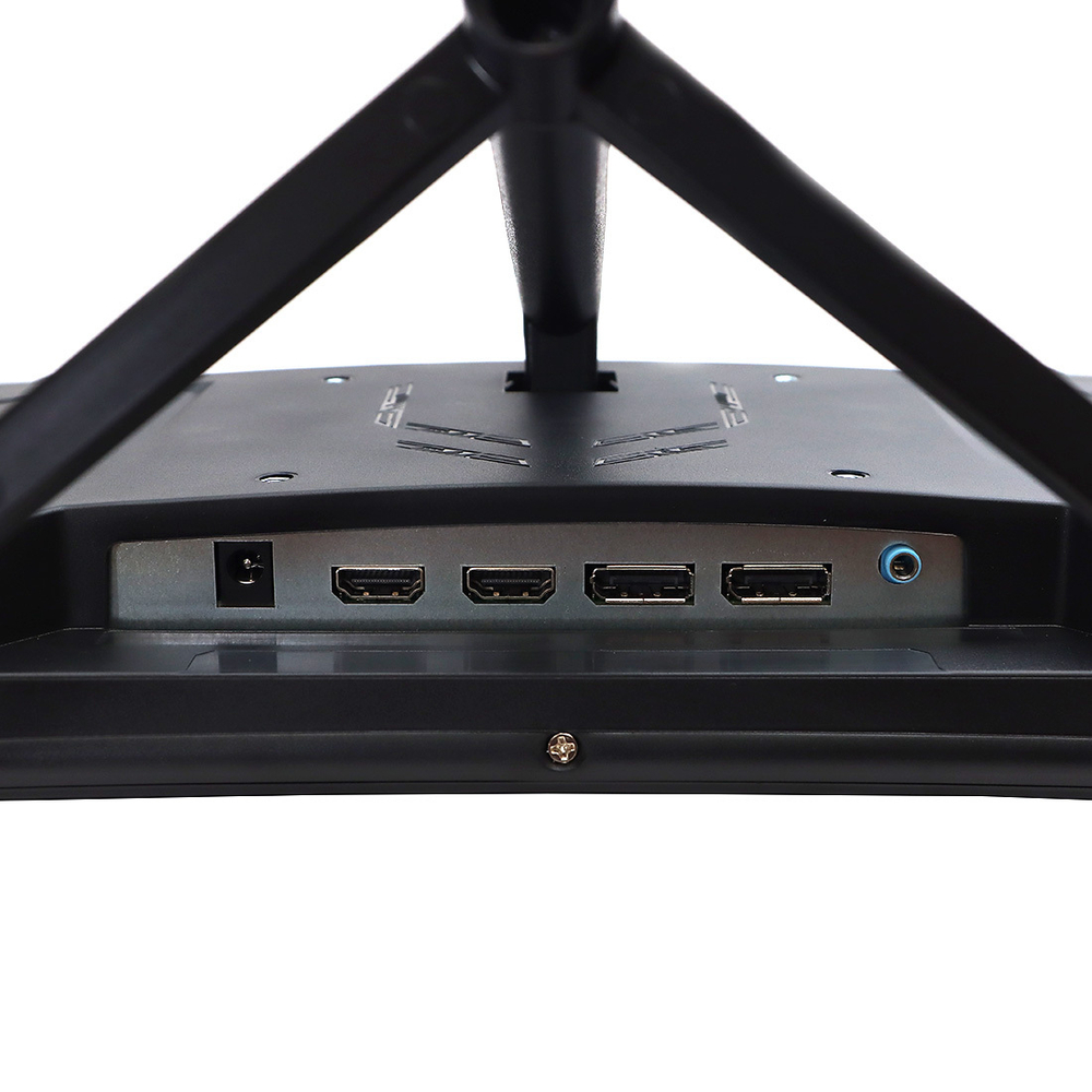 Монитор Mastero 27'' C2723QM, 2K, VA, 165Гц, Curved, чёрный, 8-bit, 2мс, 5000:1, 300 Кд/м2, VESA:100x100, HDMI, DP