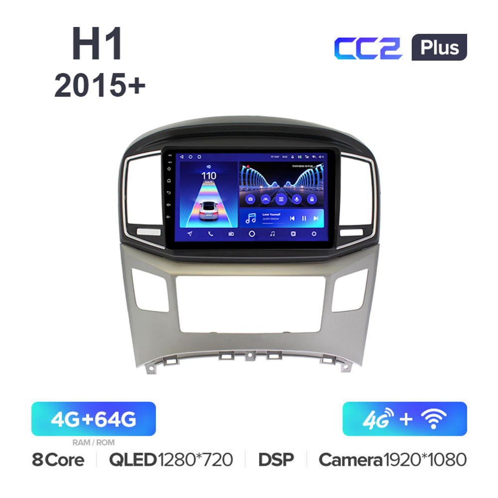 Teyes CC2 Plus 9"для Hyundai H1 2015+