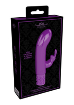 Фиолетовый мини-вибратор Dazzling - 11,8 см. (Цвет: фиолетовый)