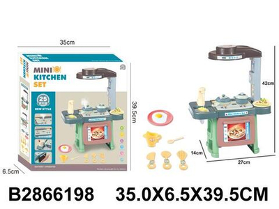 Игровой модуль "Кухня" 25 предм. коробка 3954