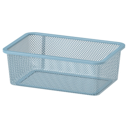 IKEA TROFAST  (ИКЕА ТРОФАСТ)  -  Проволочный контейнер - серо-голубой 20x30x10 см