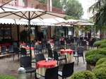 Зонт профессиональный Ø3.5 м Scolaro Napoli Standard, антрацит, слоновая кость