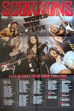 Scorpions - World Wide Live 2LP (Германия 1985г.)