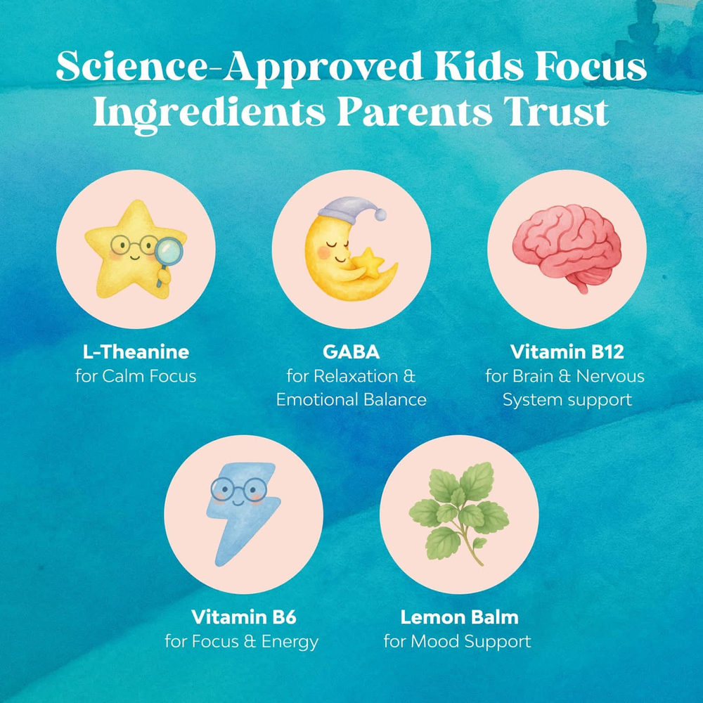 Nature's Craft, Kids Focus, жевательные мармеладки, с тропическими фруктами, 90 жевательных таблеток