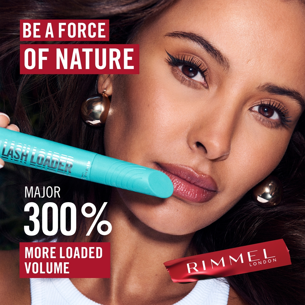Rimmel Kind & Free Lash Loader - Тушь для ресниц, утолщающая оттенок Azure Blue, 9 ml