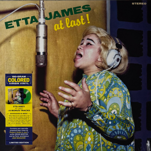Etta James ‎– At Last! (Европа 2021г.) Green
