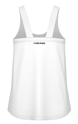 Женский топ теннисный Head Spirit Tank - белый