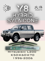 Щетки стеклоочистителя HUOYE Y8 475/475 мм на Mitsubishi L200 | Hook/J-Hook