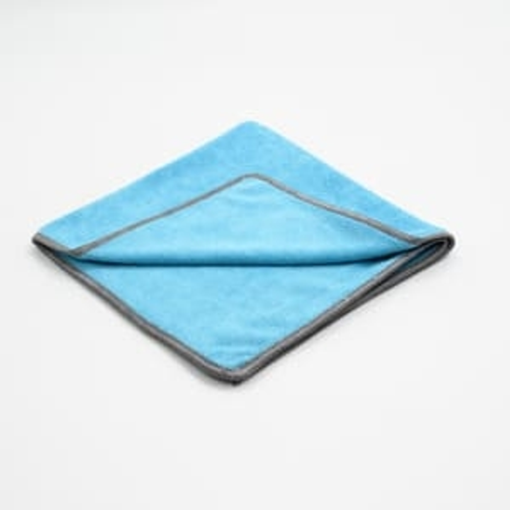 DRY MONSTER COSMO (Blue) Микрофибра голубая с ультра-коротким ворсом.Оверлок 40*40 400гр/м