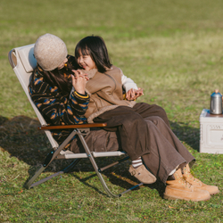 Кресло раскладное регулируемое Naturehike Xing wang T02, бежевый (CNK2550JJ012)