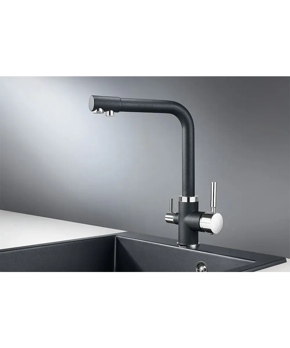 Кухонный смеситель Kuppersberg GEOS ANTHRACITE фото 2