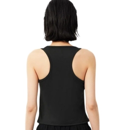 Женский топ теннисный Lacoste Sport Ultra Dry UV Protect - black