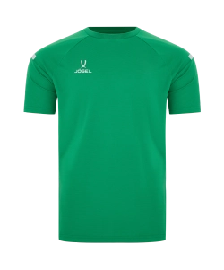 Футболка тренировочная CAMP 2 Training Poly Tee, зеленый/белый