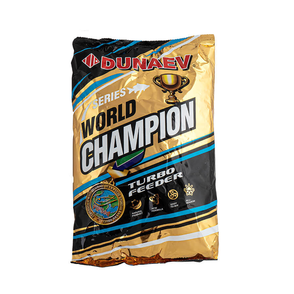 Прикормка "DUNAEV-WORLD CHAMPION" 1кг Turbo Feeder