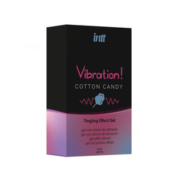 Возбуждающий жидкий вибратор INTT Cotton Candy, 15 мл