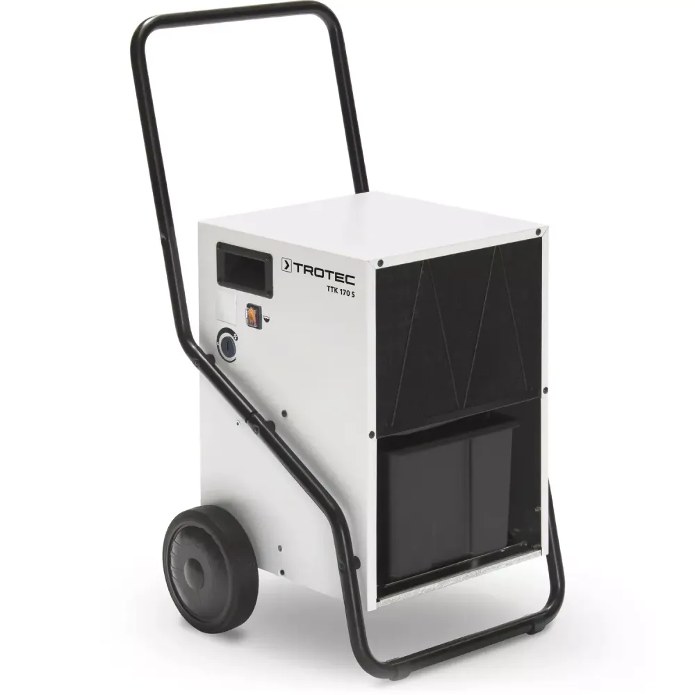 Осушитель воздуха TROTEC TTK 170 S мобильный - [до 50 л. за сутки / для S≈90 м²]