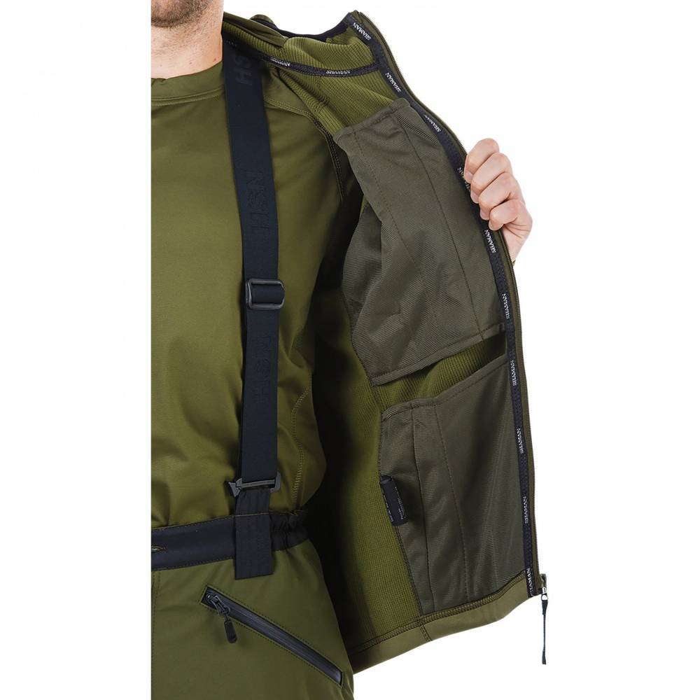 Толстовка мужская "Hunter", softshell, оливковый /olive, ХСН