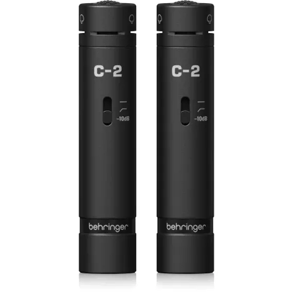 Behringer C-2 -микрофоны (пара),20 Hz - 20 kHz,конденсатор,для студийной или концертной работы